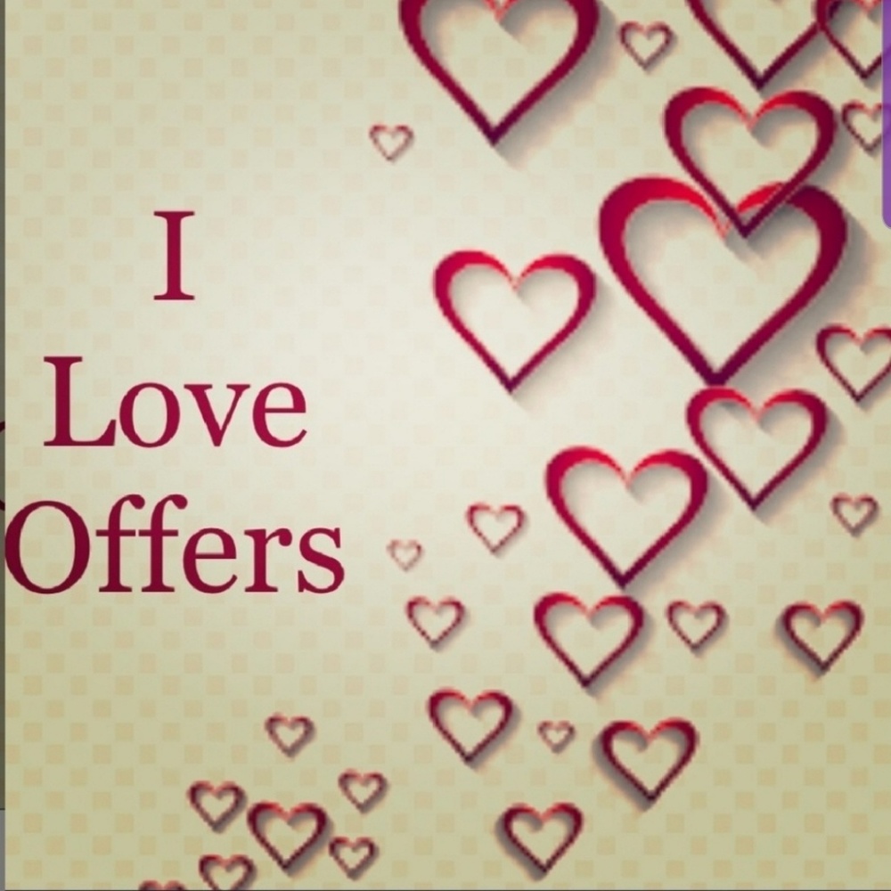 Reasonable offers accepted!